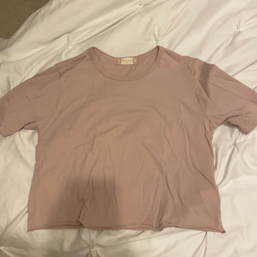 Pastel Pink Crop Top